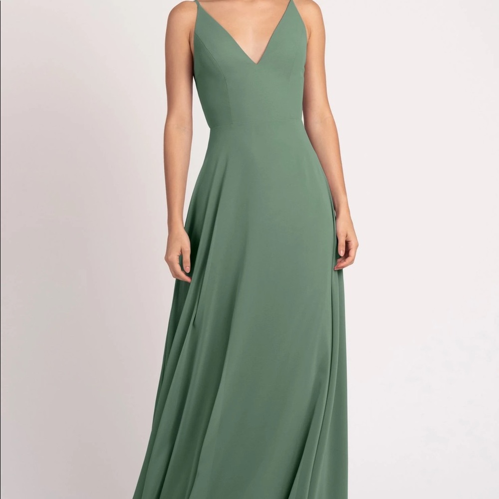 Jenny Yoo Dani Dress Eucalyptus